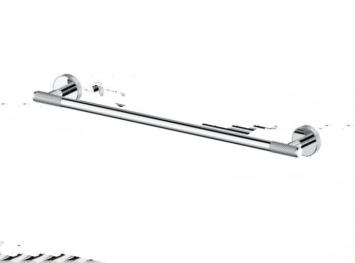 Chrome knurled towel bar — Bath fitting — Imperial Design Concepts, Mohali