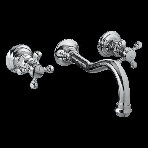 Chrome wall-mounted basin mixer set — Bath fitting — Imperial Design Concepts, Mohali