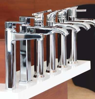 Chrome basin mixer range — Chrome finish — Imperial Design Concepts, Mohali