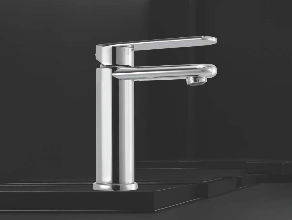 Chrome single-lever basin mixer — Bath fitting — Imperial Design Concepts, Mohali
