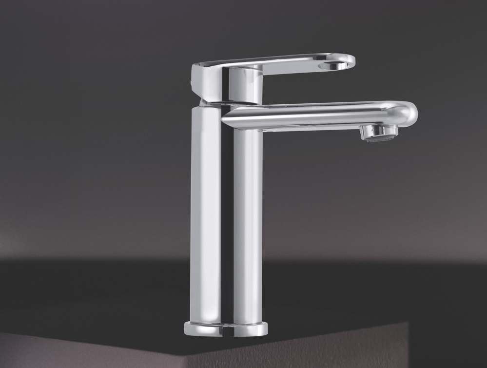Tall chrome basin mixer — Bath fitting — Imperial Design Concepts, Mohali