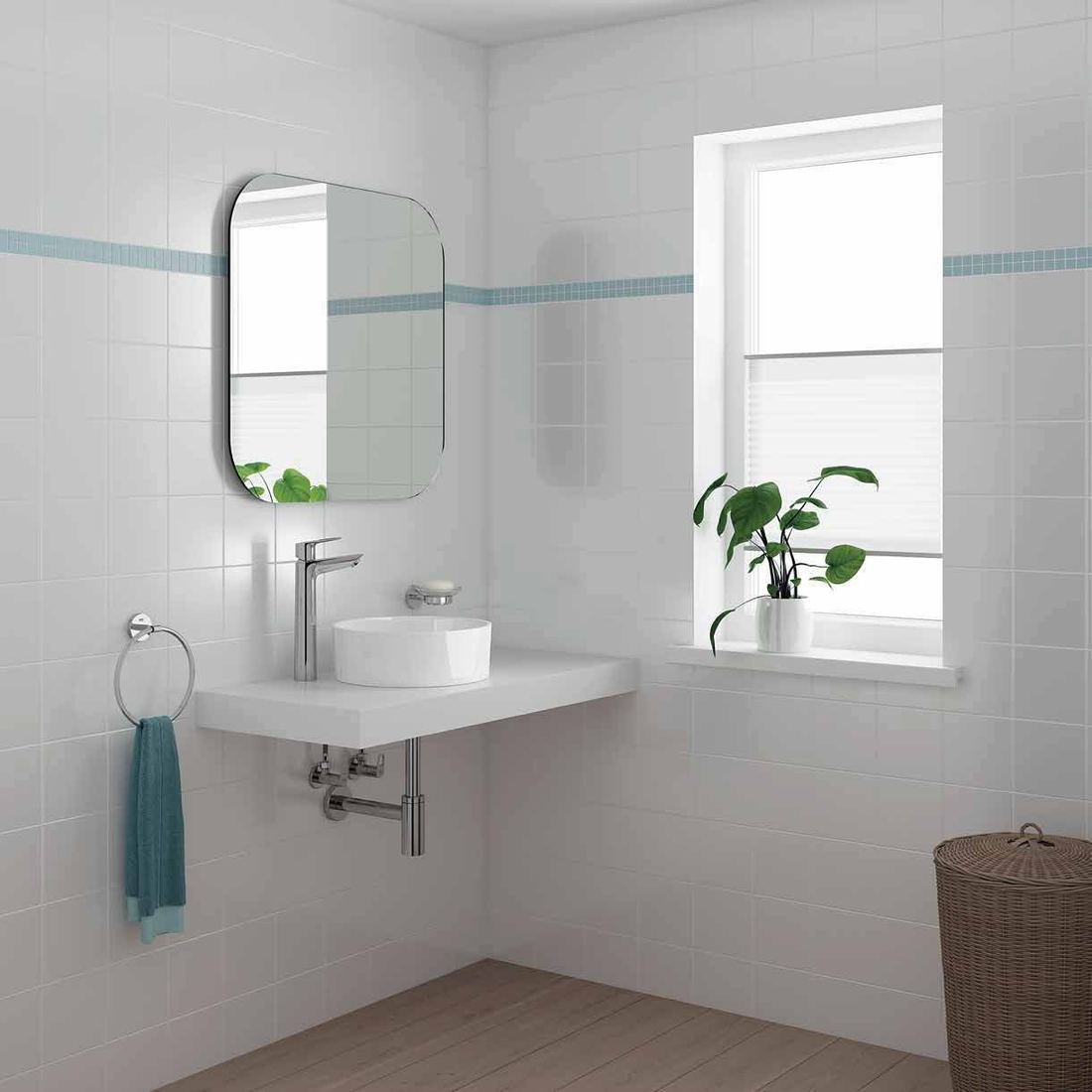 Wall-hung vanity with round basin — Bath fitting — Imperial Design Concepts, Mohali