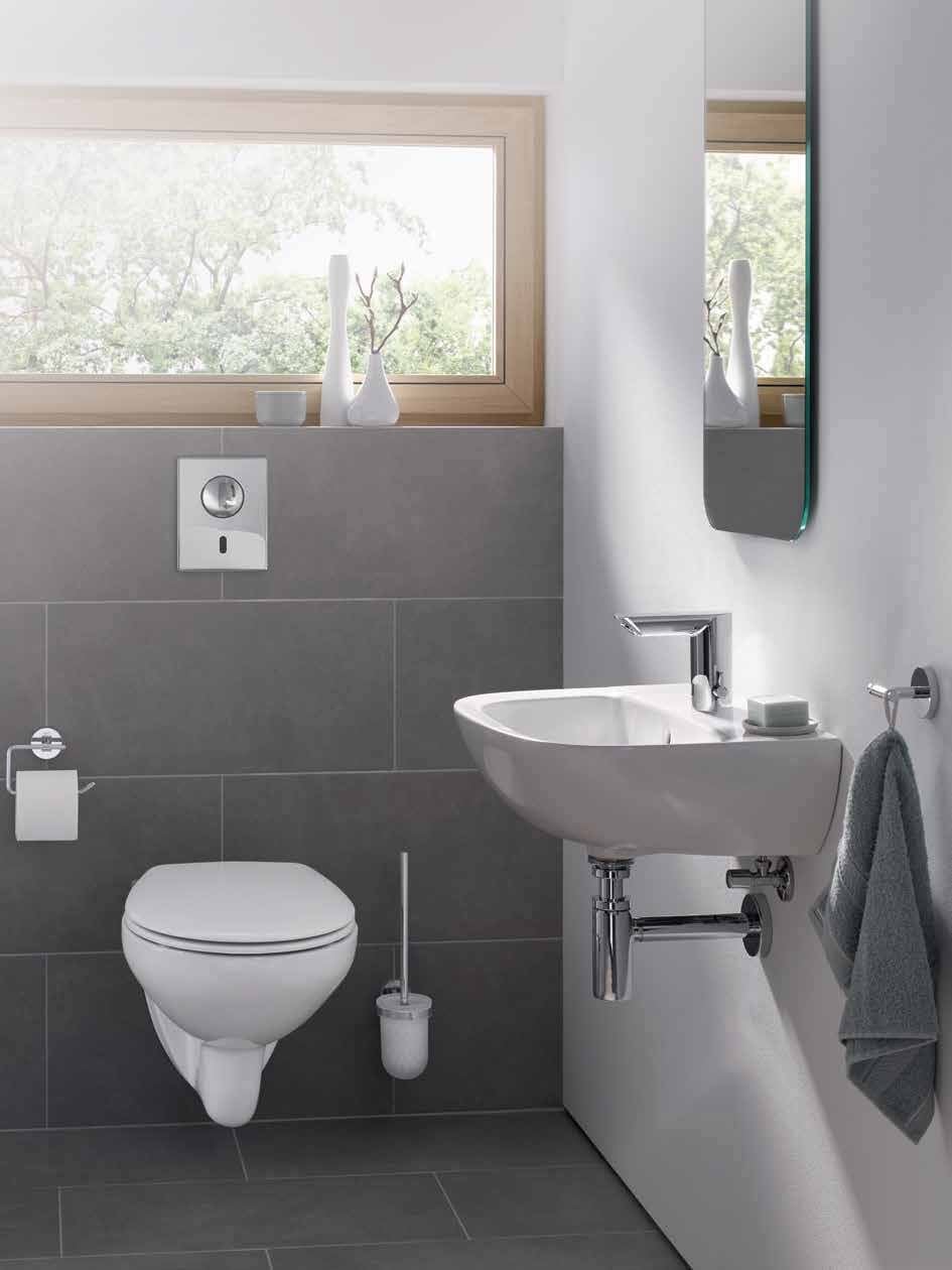 Wall-hung WC and compact basin — Bath fitting — Imperial Design Concepts, Mohali