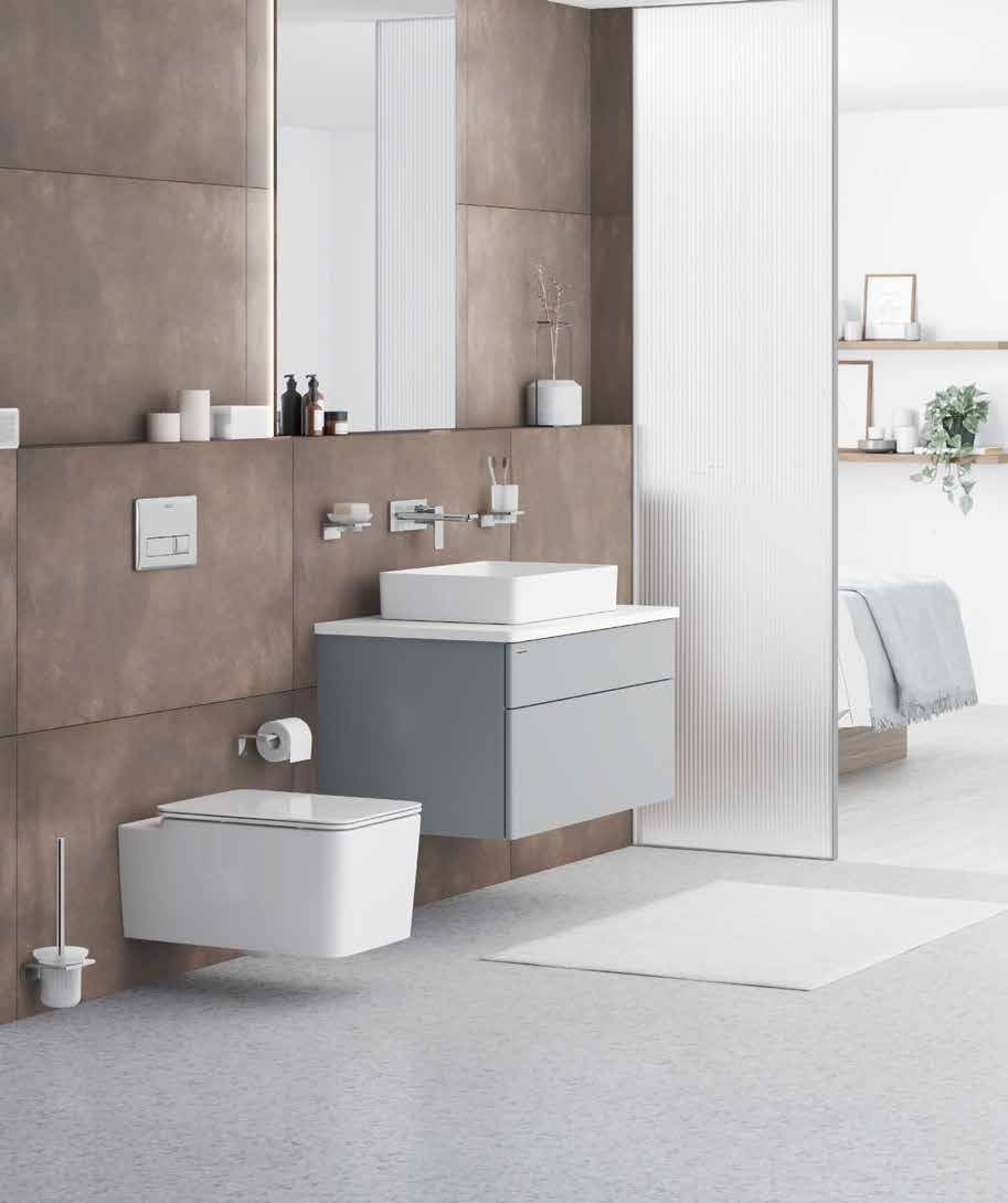 Wall-hung WC in stone bathroom — Sanitaryware — Imperial Design Concepts, Mohali