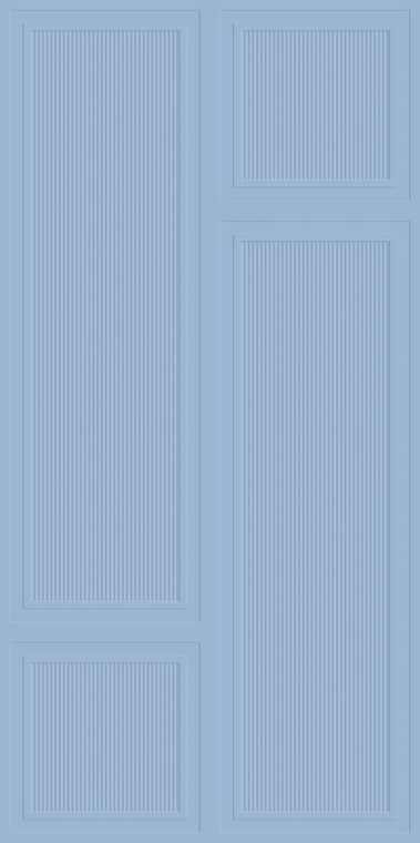 Marine Fine Fluted Panel, 600 × 1200 mm full-body porcelain — IDC Mohali