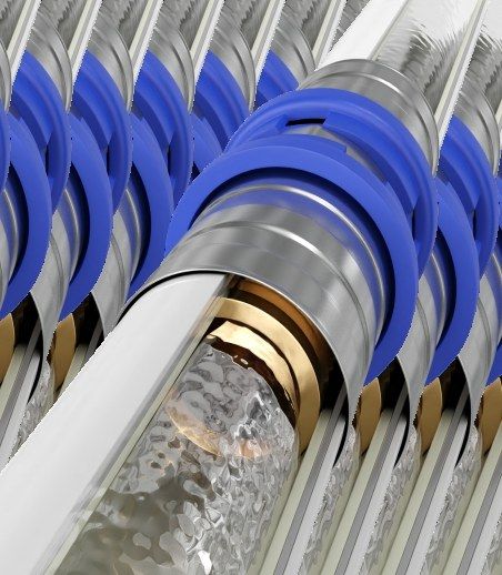 Composite pipe fitting cutaway — Plumbing & pipework — Imperial Design Concepts, Mohali
