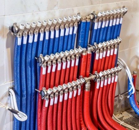 Plumbing manifold installation — Plumbing & pipework — Imperial Design Concepts, Mohali