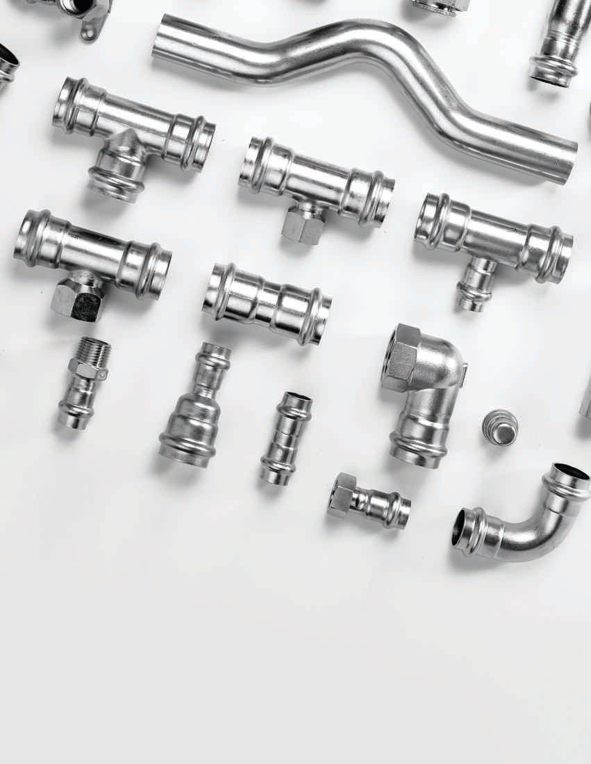 Press-fit stainless steel fittings — Plumbing & pipework — Imperial Design Concepts, Mohali