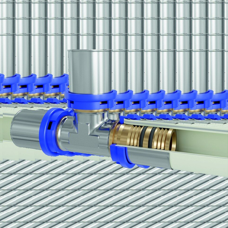 Press fitting cutaway — Plumbing & pipework — Imperial Design Concepts, Mohali