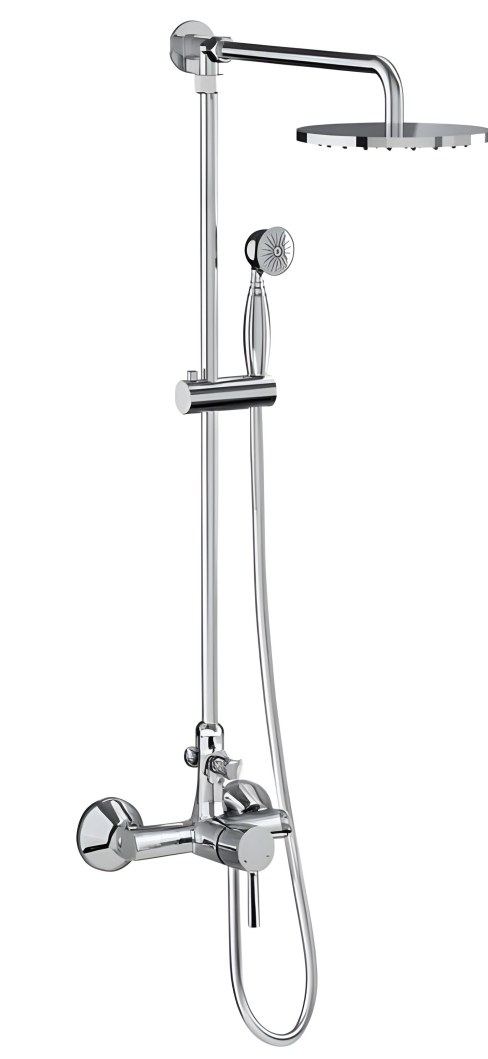 Chrome exposed shower column — Wellness & shower systems — Imperial Design Concepts, Mohali