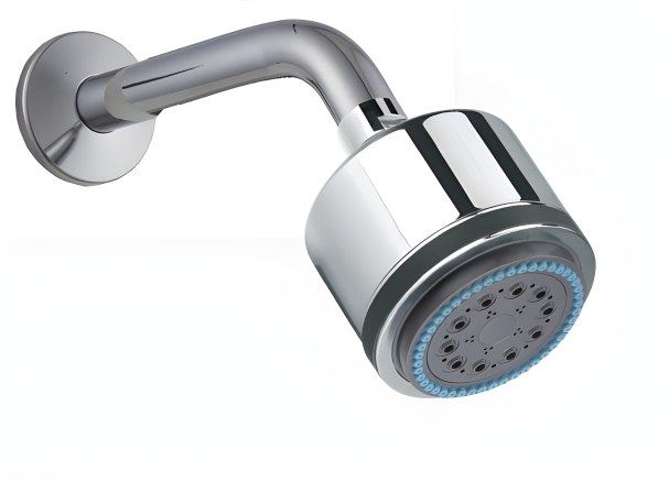 Chrome wall-mounted shower head — Wellness & shower systems — Imperial Design Concepts, Mohali