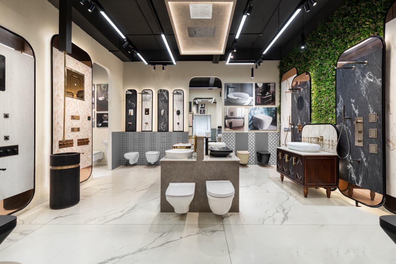 Main display floor at the IDC studio in Sector 82, Mohali